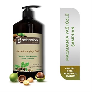 Seleccıon NaturelSeleccion Naturel 1000Ml Macadamia Özlü Şampuan